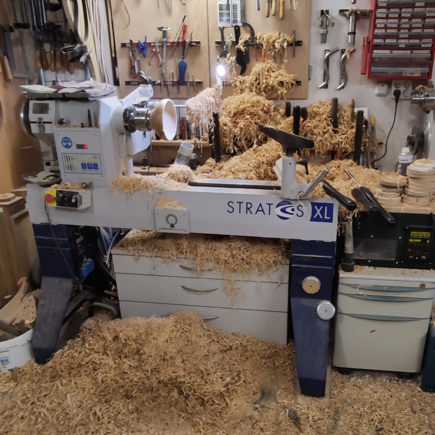 Drechselmaschine rechts